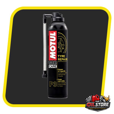 Motul P3 Tyre Repair Spray for Motorcycles | Instant Fix